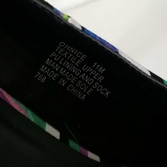 Madden Girl Multicolor Geometric Heels - Picture 5 of 5